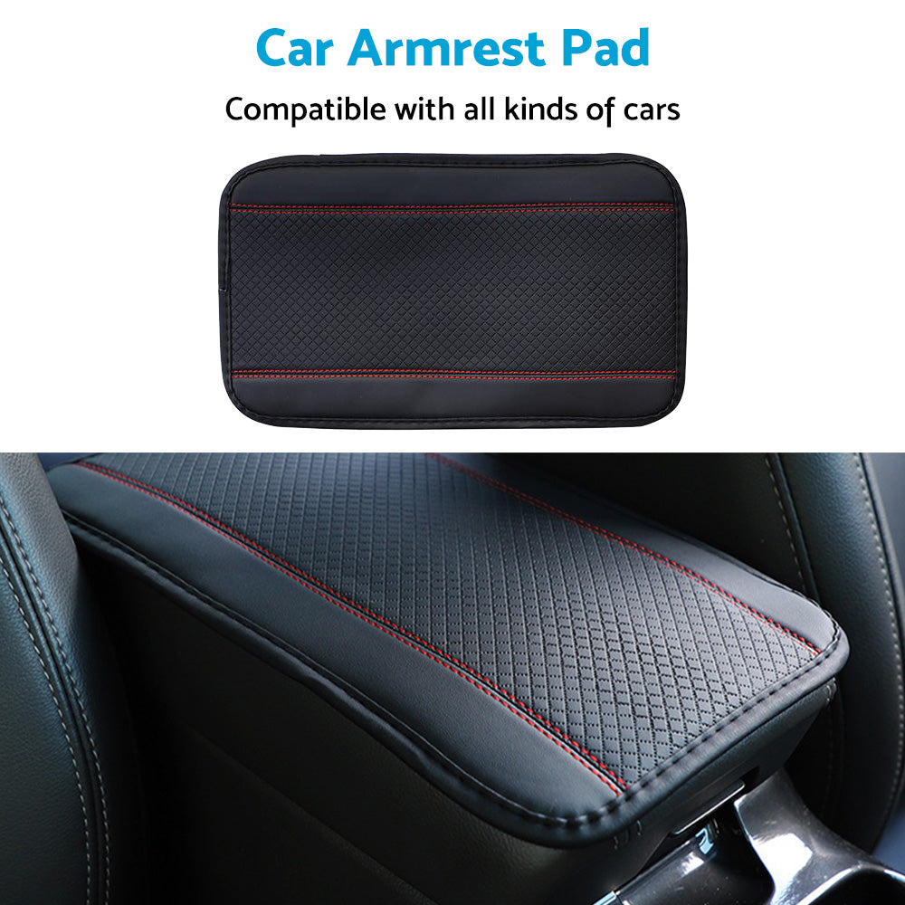 Car Armrest Cushion Cover Center Console Box Pad Protector Accessories Universal