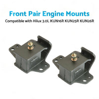Front Pair Engine Mounts Suitable for Hilux 3. 0L KUN26R KUN16R KUN25R 05-16