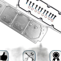 Engine Valley Cover Kit with Gasket Suitable for Cadillac CTS 2006-2015