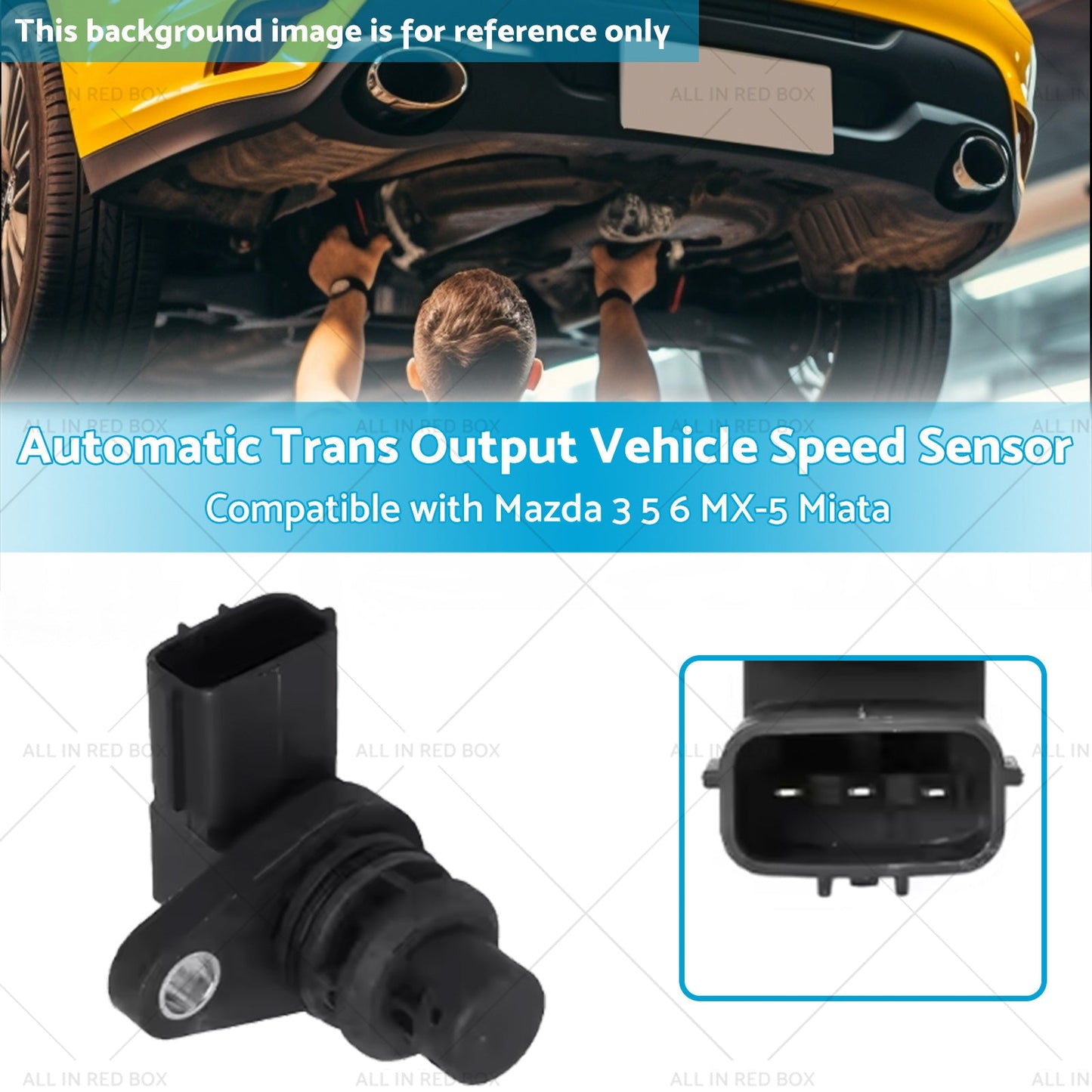 Automatic Trans Output Vehicle Speed Sensor Suitable for Mazda 3 5 6 MX-5 Miata