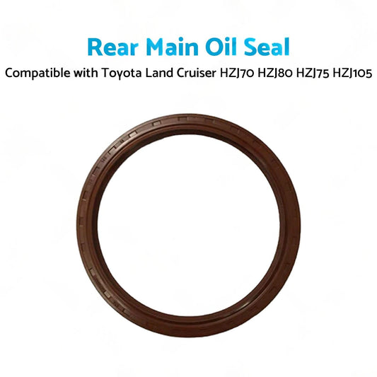 Rear Main Oil Seal Suitable for Toyota Land Cruiser HZJ105 HZJ70 HZJ80 HZJ75