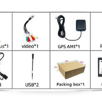 10'' Head Unit Android 13 4GB+64GB GPS Navi Suitable For Toyota Prado 2014–2017 - XQ1