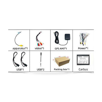 compare product 10'' Head Unit Android 13 4GB+64GB GPS Navi Suitable For Toyota Prado 2014–2017