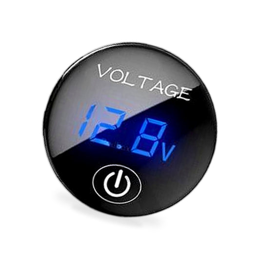 Car Panel Voltmeter 2PCS Suitable for Universal Vehicles