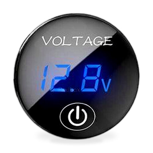 Car Panel Voltmeter 2PCS Suitable for Universal Vehicles