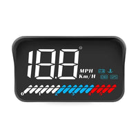 Head Up Display Suitable for Most Vehicles 3.5inch OBD GPS Dual System