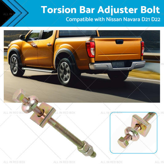 Torsion Bar Adjuster Bolt w  Nut Suitable For Nissan Navara D21 D22 4WD RWD PLD