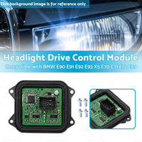 Xenon Headlight Drive Control Module Suitable for BMW E90 X5 E70 E72 63117182396