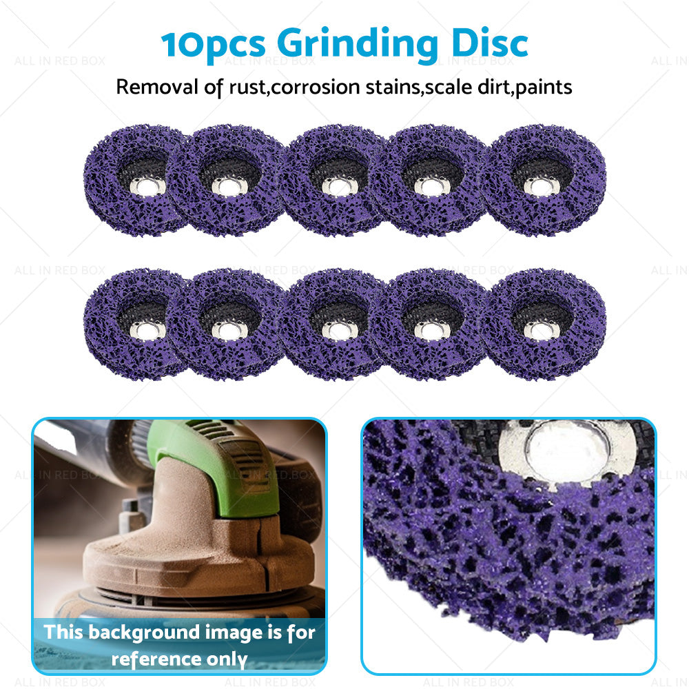{{ Poly Strip Disc 10PCS Paint Eater Disc 4'' Stripping Wheel Grinder Abrasive Disc }} - Buy Car Parts Online at {{ Kaka Auto Parts }}.