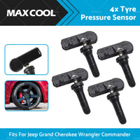 4PCS Tyre Pressure Sensor Suitable For Jeep Grand Cherokee Wrangler 56029398AA