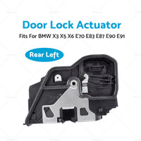 Rear Left Door Lock Actuator Latch Suitable For BMW X3 X5 X6 E70 E83 E87 E90 E91