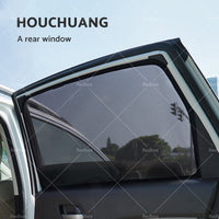 Car Window Sun Blind for Toyota Prado 150 Series 2009-2024 Magnetic Shade Mesh