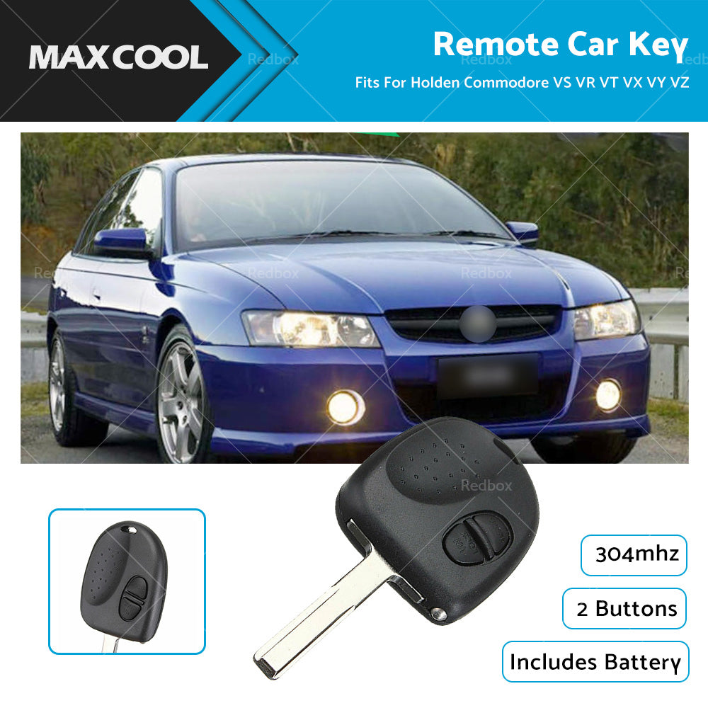 2 Buttons Remote Car Key With Chip Fits For Holden Commodore VS VR VT VX VY VZ