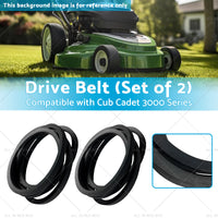 2x Belt Suitable for Cub Cadet 3000 series 7543084 7543084-A 754-3084 754-3084-A