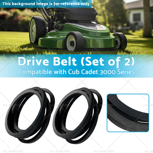 2x Belt Suitable for Cub Cadet 3000 series 7543084 7543084-A 754-3084 754-3084-A