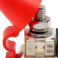 M8 Terminal Fuse Block 75A 58V Waterproof Suitable for Automotive Use