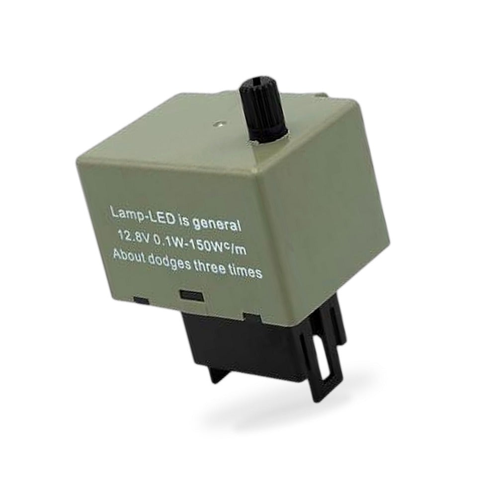 8-Pin Speed Adjustable LED Flasher Relay Suitable for 12V Auto Motorcycle