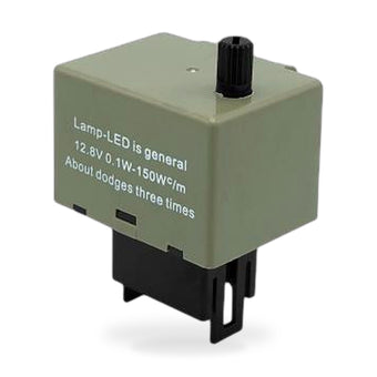 compare product 8-Pin Speed Adjustable LED Flasher Relay Suitable for 12V Auto Motorcycle