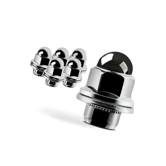 6x Shank Washer Alloy Wheel Nut for Mitsubishi Pajero Triton Challenger Lancer