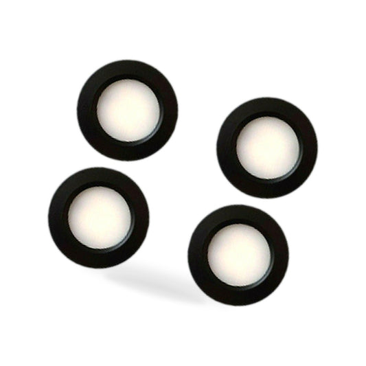 12V Spot Lights Dimmable Caravan Boat Black Downlight Warm White AU New