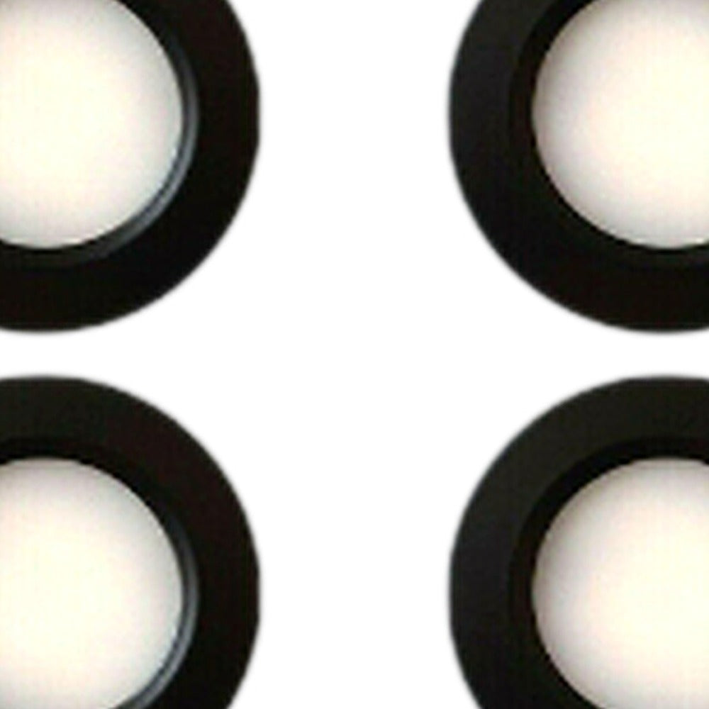 12V Spot Lights Dimmable Caravan Boat Black Downlight Warm White AU New - XQ1