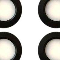 12V Spot Lights Dimmable Caravan Boat Black Downlight Warm White AU New - XQ1