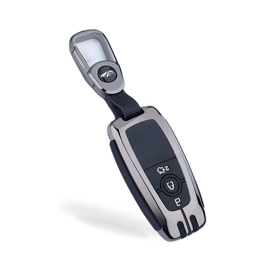 Zinc Alloy Remote Key Fob Cover Case For Ford Mustang EcoSport Edge Explorer