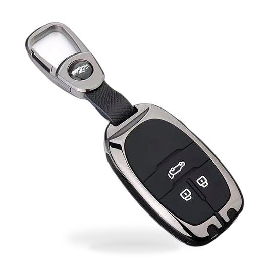 Zinc Alloy Remote Key Fob Case Cover Shell For LDV D90 3buttons Key Fob - ZT2