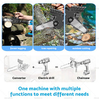 6 inch  Electric Drill Converter To Chain Saw Wrench Chain for Three-jaw Collet Drill