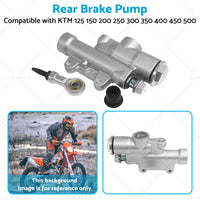 Rear Brake Master Cylinder Suitable for KTM 125 150 200 250 300 350 400 450 500