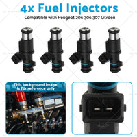 01F002A Fuel Injector Suitable for Peugeot 206 306 307 Citroen 1.4 KFV Petrol