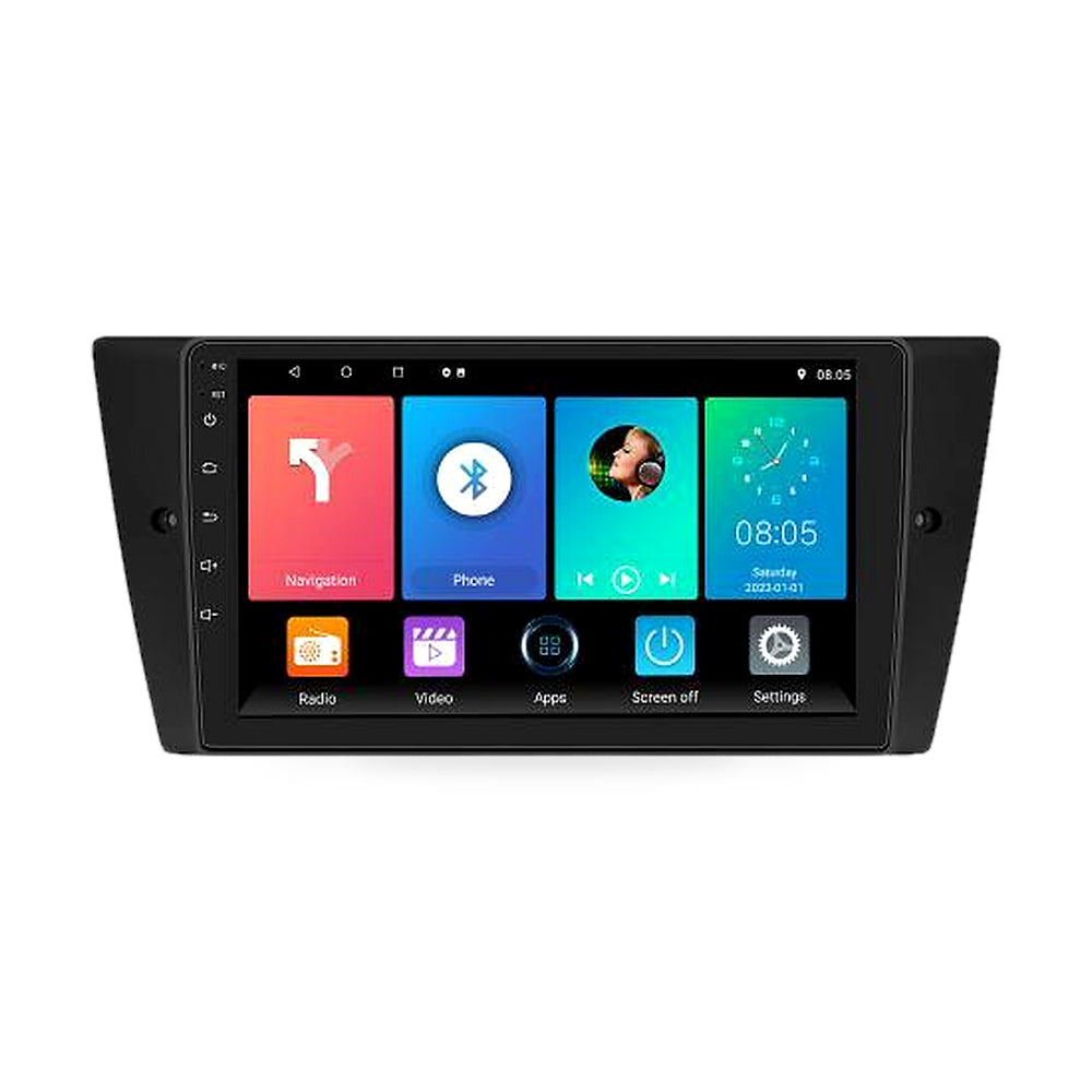 64GB Android 15.0 Car Stereo Carplay Radio GPS Head Unit for BMW E90 E91 E92 E93 - ZT2