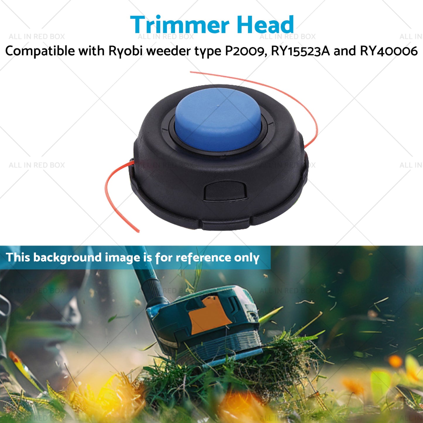 Trimmer Head 313318001 Accessories Suitable for RYOBI For Straight Axis Armless