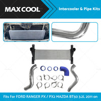 Intercooler  and  Pipe Kits For Ford Ranger PX PX2 Mazda BT50 3. 2L Turbo 2011-ON