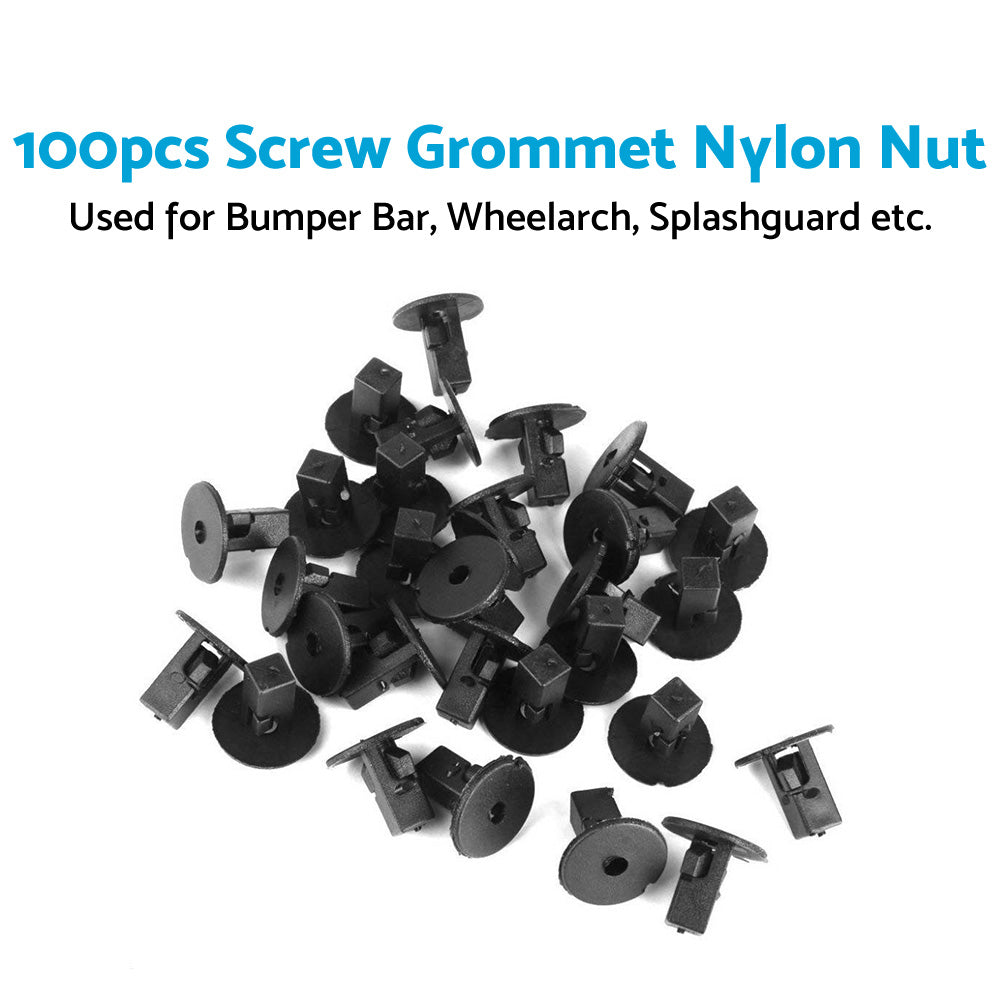 Screw Grommet Trim Clip Wheelarch Inner Guard Bumper Nut Suitable For Toyota