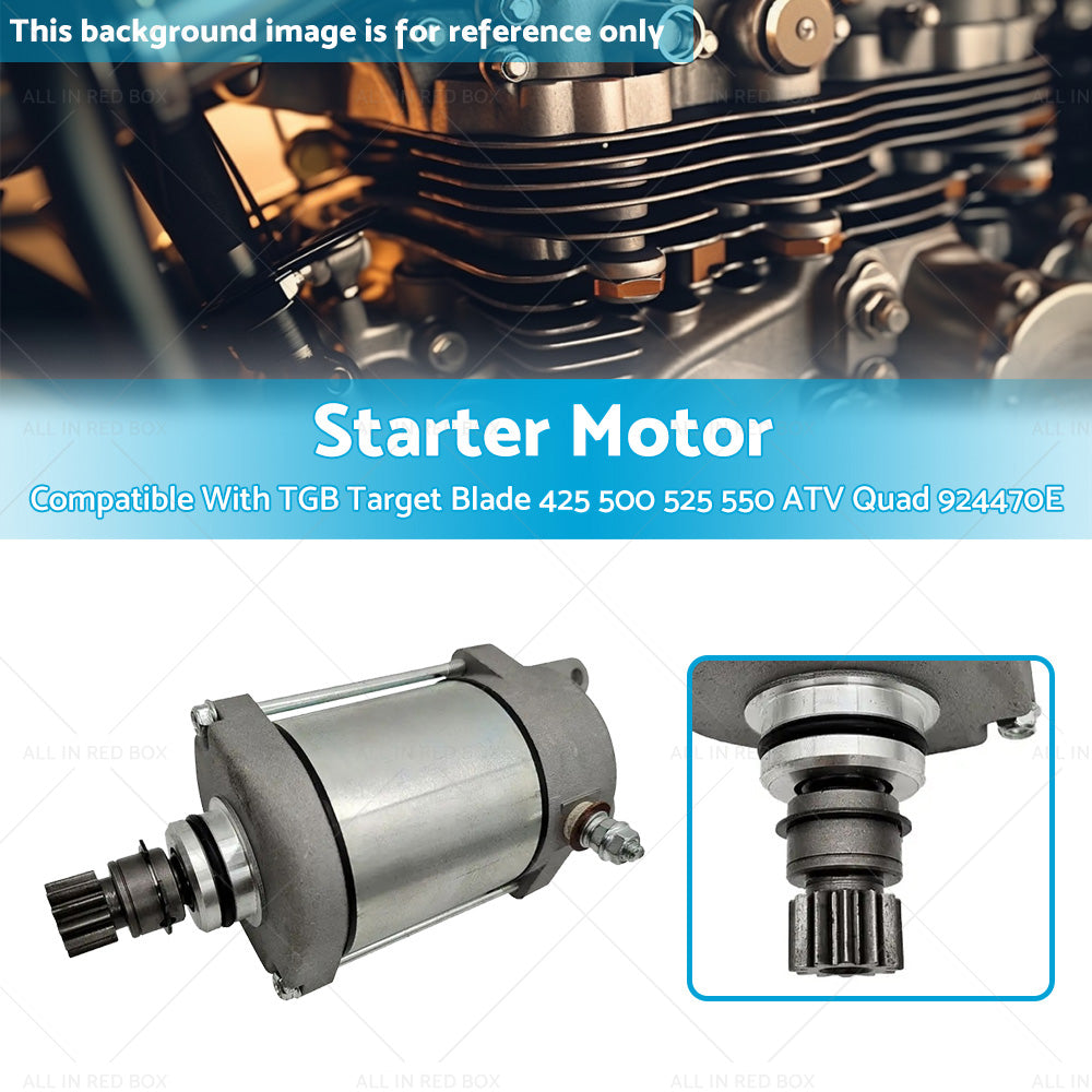 Starter Motor Suitable For TGB Target Blade 425 500 525 550 ATV Quad 924470E