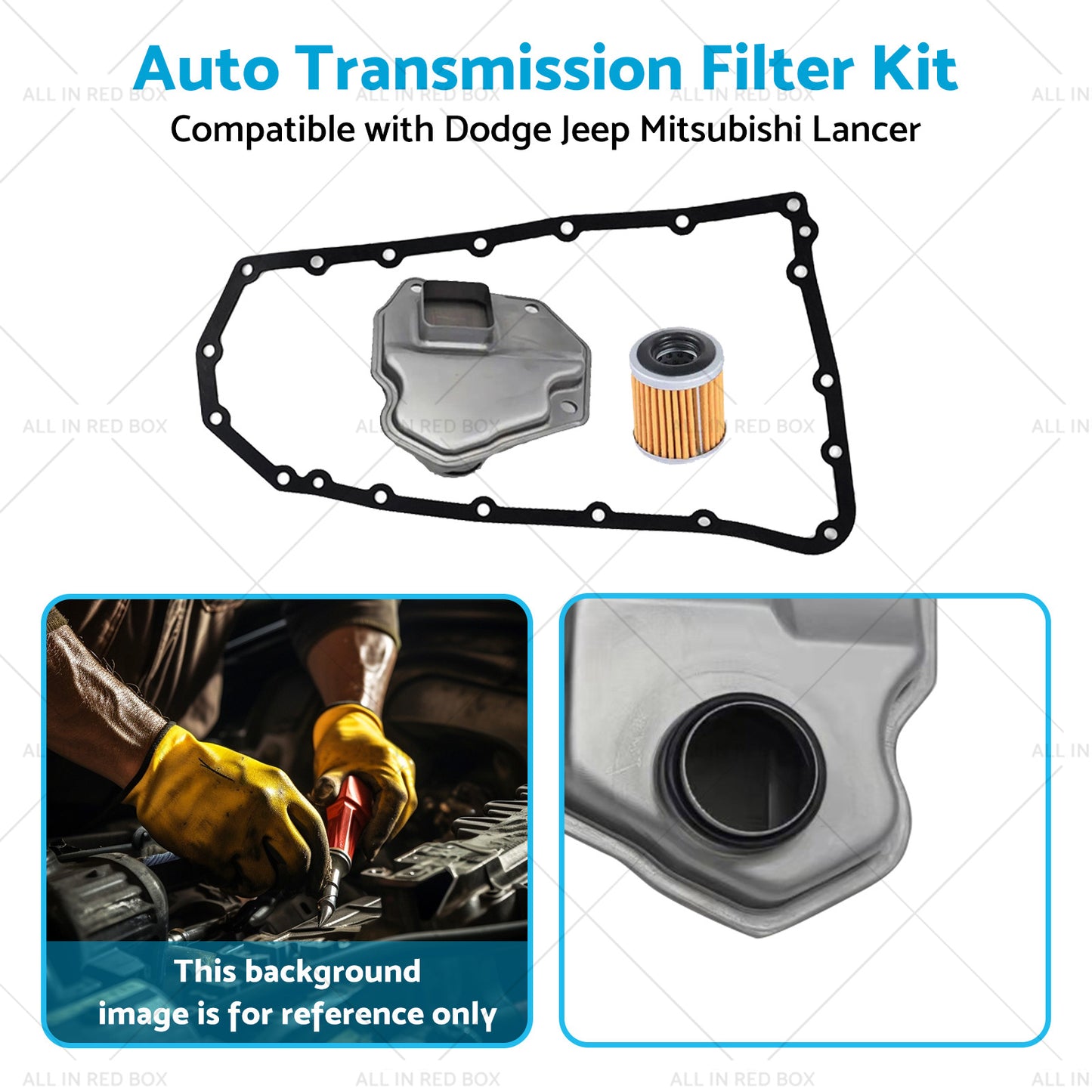 Auto Transmission Filter Kit Suitable for Dodge Jeep Mitsubishi Lancer 08-15