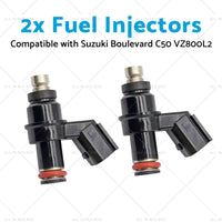 2x Fuel Injectors Suitable for Suzuki Boulevard C50 VZ800L2 2012 15710-26GA0