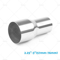 2  Up To 3  Inch OD Adaptor Steel Exhaust Tube Pipe Adapter Reducer - 2. 25  2. 5  3