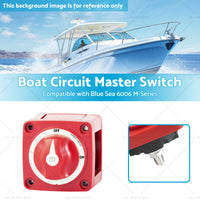 {{ Boat Circuit Master Switch Suitable for Blue Sea 6006 M-Series Battery On Off }} - Buy Car Parts Online at {{ Kaka Auto Parts }}.