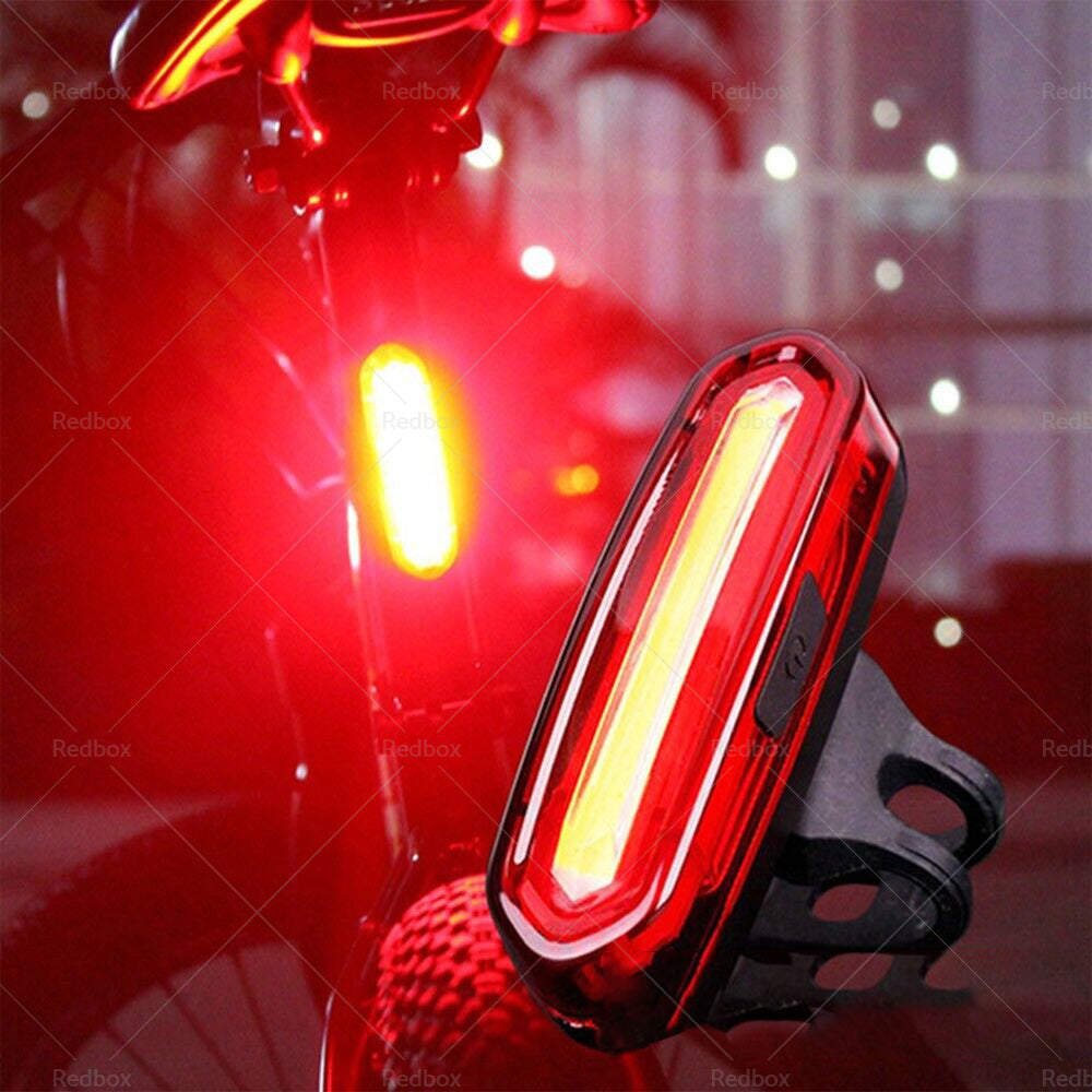 120 Lumens LED Bike Tail Light USB Rechargeable Powerful Bicycle Rear Light