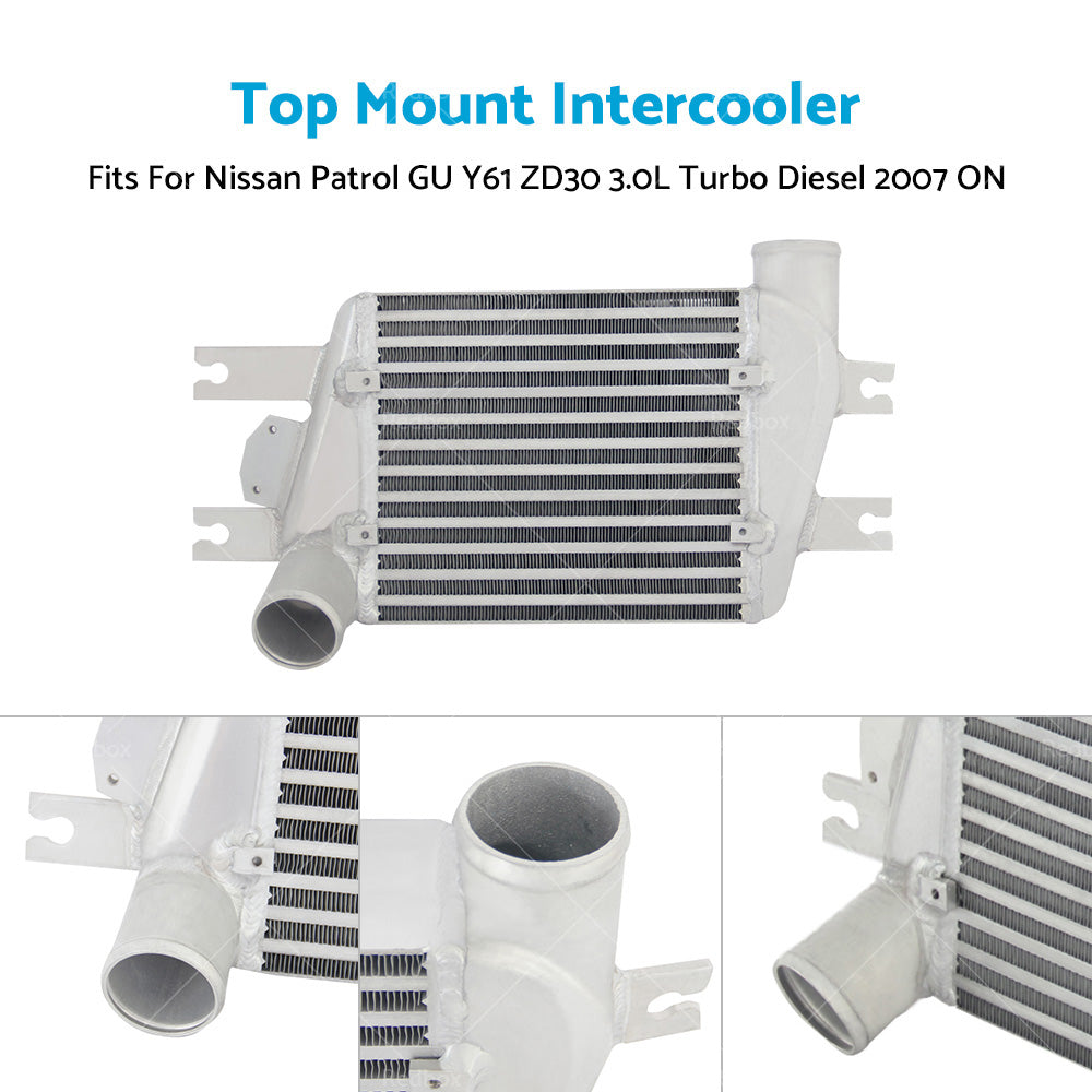 Upgrade Intercooler fits Nissan Patrol GU Y61 ZD30 3. 0L Turbo Diesel 2007 ON