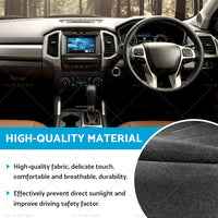Non-Slip Dash Mat Suitable For LDV G10 SV7A SV7C Suits All models 15-23 Black AU