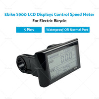 Ebike S900 LCD Displays Control Electric Bicycle Speed Meter Speedometer