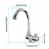 {{ For RV Motorhome Faucet Single Cold Water Tap 360 Degree Rotation 1 or 2in Mounting }} - Buy Car Parts Online at {{ Kaka Auto Parts }}.