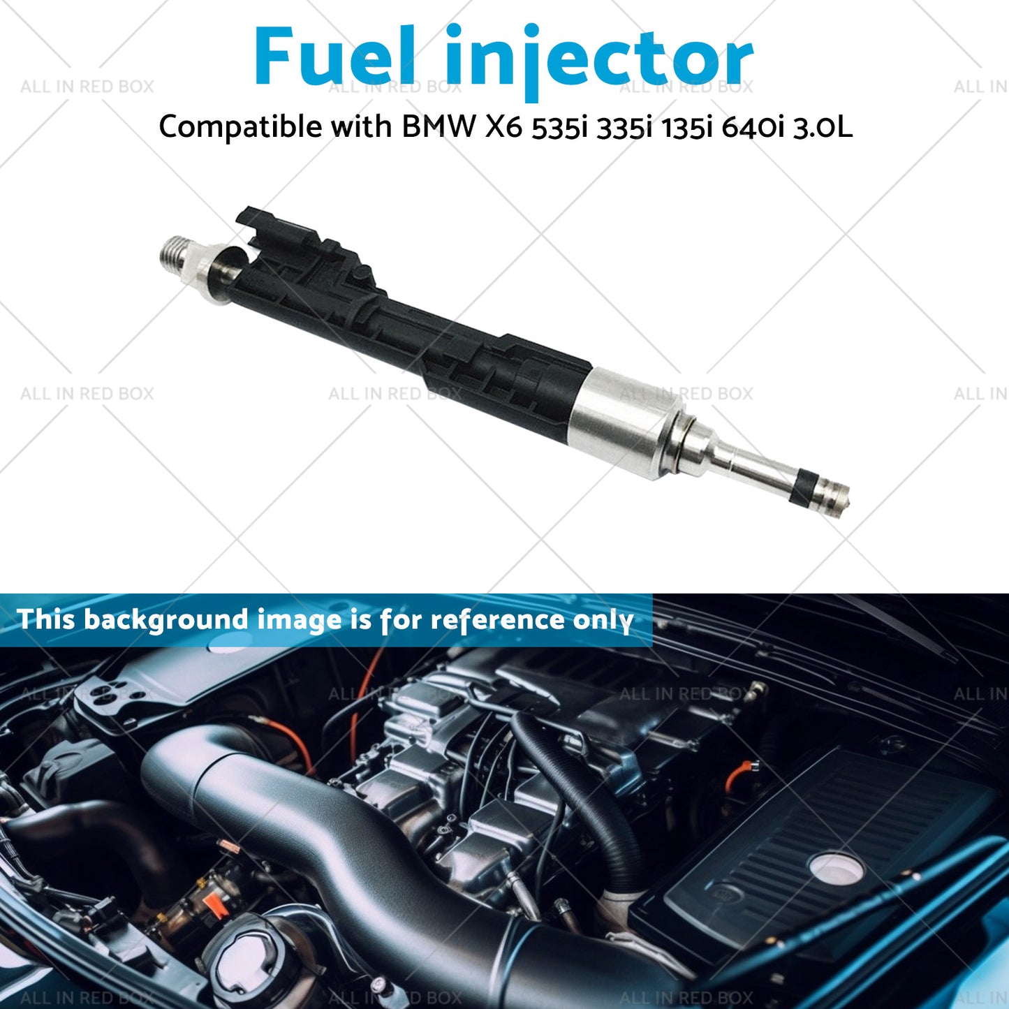 13647597870 0261500109 Fuel injector Suitablefor BMW X6 535i 335i 135i 640i 3.0L