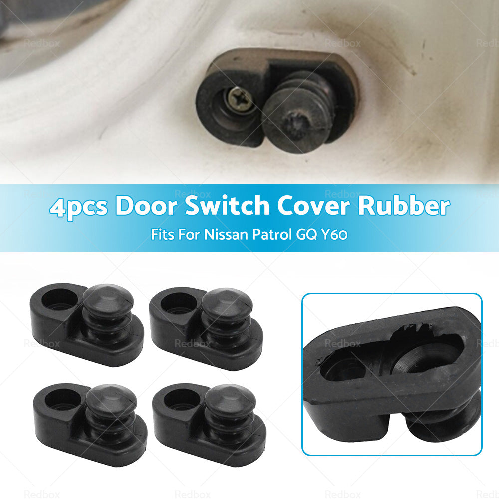 4pcs 4-Door Switch Cover Rubber Kit Fits For Nissan Patrol GQ Y60 25368-5L300