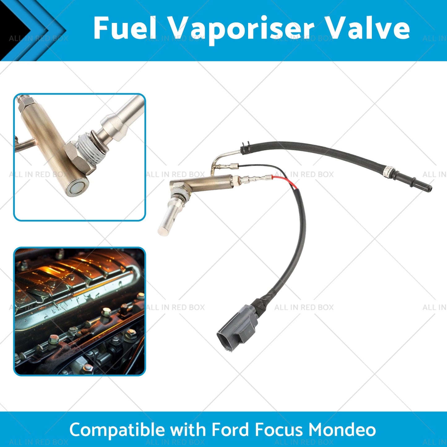 Fuel Vaporiser Valve DPF Suitablefor Ford Mondeo Mk4 2. 0 TDCI 07-15 AV619T540BE