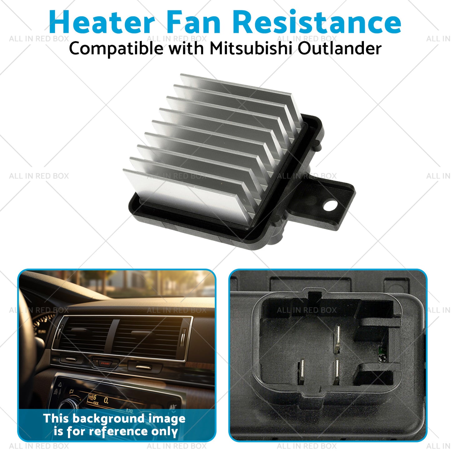 Heater Fan Resistance Suitable for Mitsubishi Outlander Pajero Sport L200 10 -