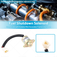 12V Shut Down Solenoid Suitable For Kubota B1700HSD 1503ES-12A5UC5S SA-4569-T